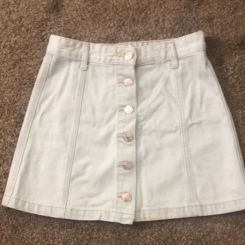 Denim skirt